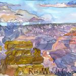South Rim Grand Canyon 14 x 20